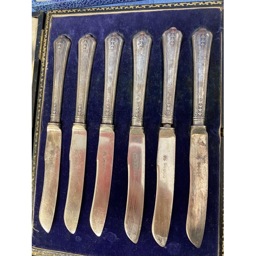 206 - Qty boxed sets and part sets of flatware