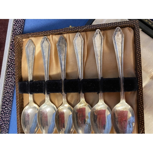 206 - Qty boxed sets and part sets of flatware