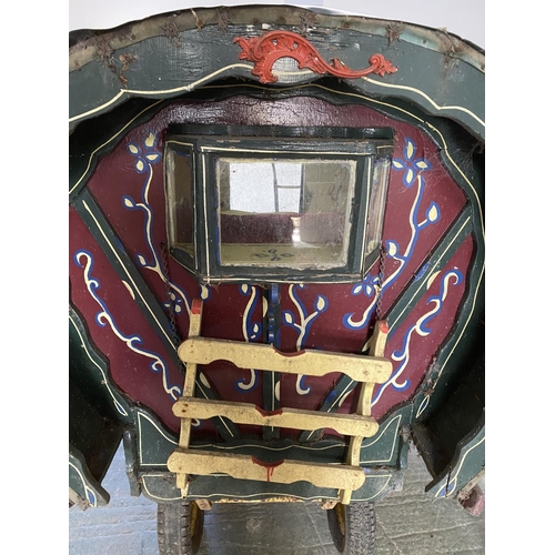 390 - Small Gypsy Caravan, 155cm High, for restoration (see images, auctioneer can provide video)