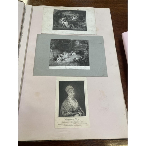 91 - Album of a large qty of, C19th and later pencil sketches, oil painting, water colour etc