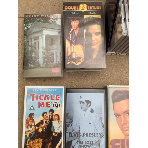 122 - ELVIS PRESLEY MEMORABILIA:  150 CD collection. The Original Elivs Presley Collection, and a quantity... 