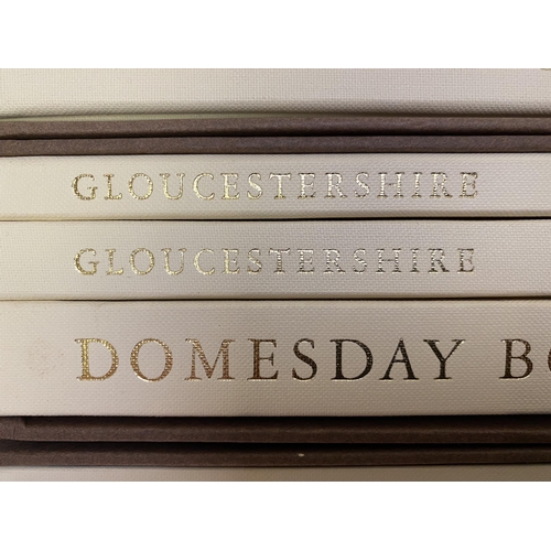 147 - 3 volumes of book sets, Domesday, all in cream binder, see images for full details