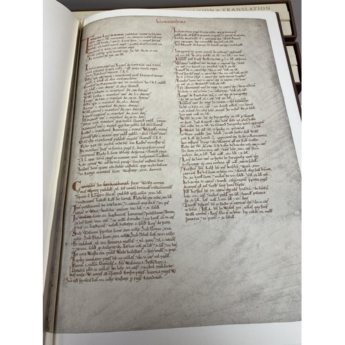 147 - 3 volumes of book sets, Domesday, all in cream binder, see images for full details