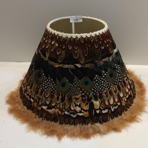 159 - Two Bespoke Gamebird Lampshades