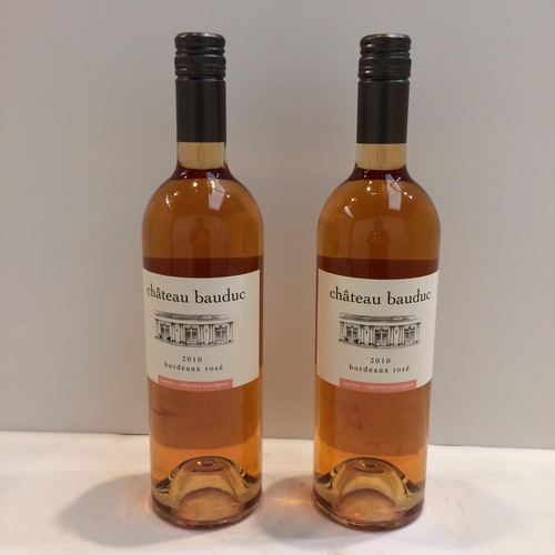 161 - 2 cases Chateau Bauduc Bordeaux Rose  (24 bottles)