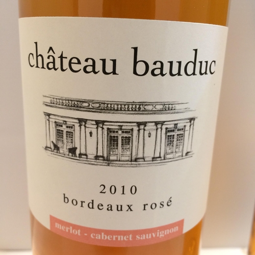 161 - 2 cases Chateau Bauduc Bordeaux Rose  (24 bottles)