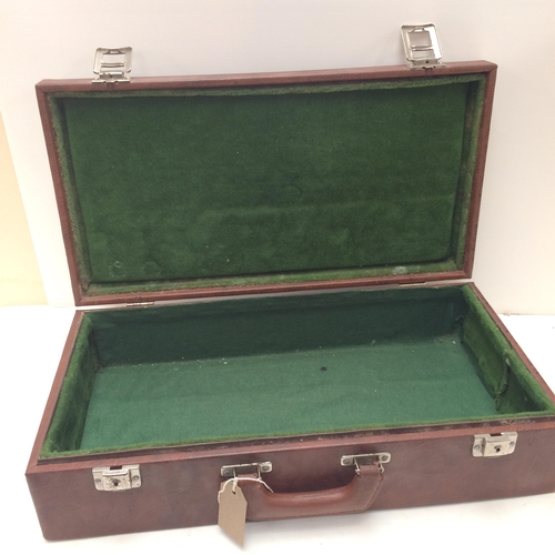 271 - Three vintage cases, including a hat box, and one case by Olympic Corp