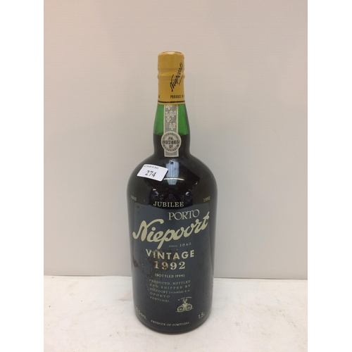 274 - A large bottle of port