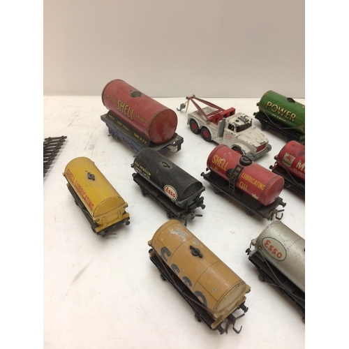 279 - A quantity of railwayana, including trains with motor oil names