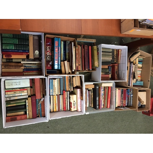 281 - A quantity of books to include, to include many classics, incl Dickens, Tolkein etc see images for d... 