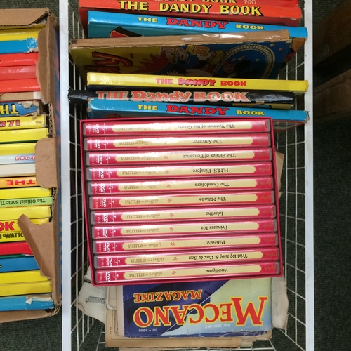 282 - A quantity of 1970s, 1980s, and later comic books, including mainly The Dandy Books,  and Blue Peter... 