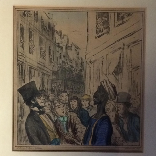 302 - Pair French lithographs by Honoré Daumier