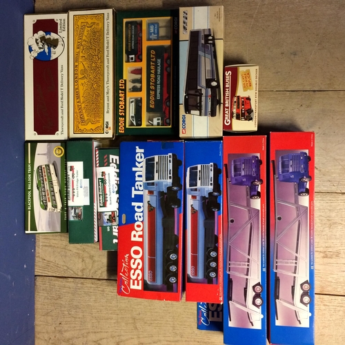 398 - A collection of die cast model vehicles to include Corgi and other makers, various scales