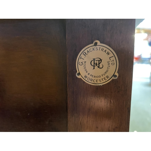 470 - Edwardian light coloured burr style dressing table, with 5 drawers; and a small 3 drawer writing des... 