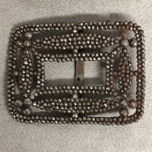 87 - Pair Georgian marcasite shoe buckles