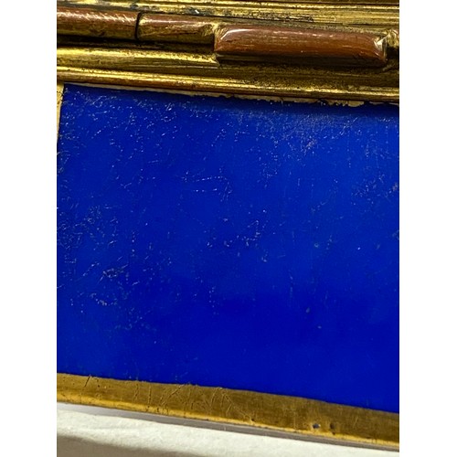 253 - Two Sevres ceramic jewellery caskets with hand painted gilt decoration, see all images for SEVRES/ME... 