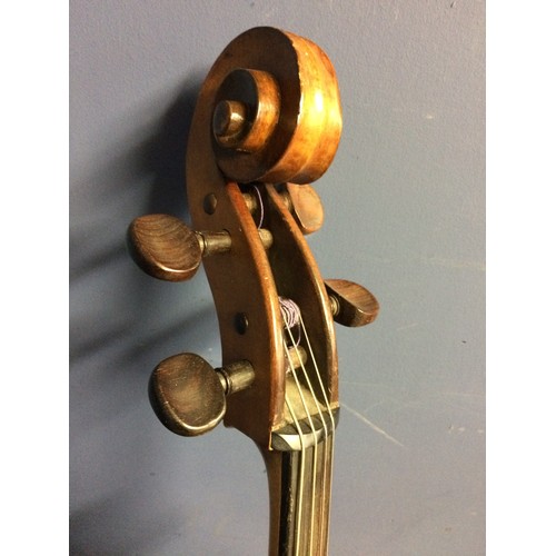 414 - French Cello by Thibouville Lamy second half of the 20th C. good order.  Body length 75.5cm