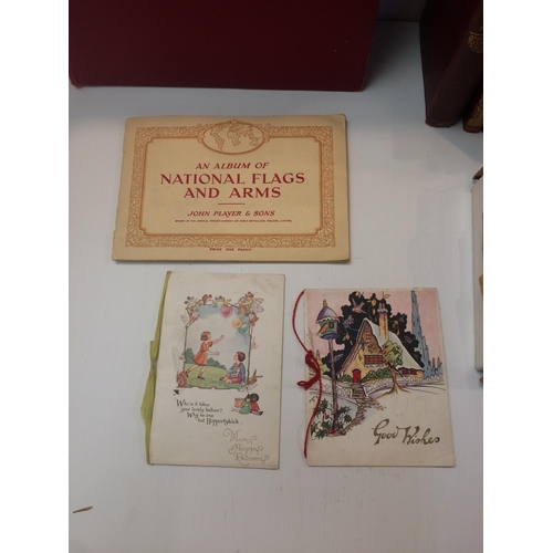 445 - Quantity of ephemera including Kipling books, cigarette cards, Royal memorabilia etc