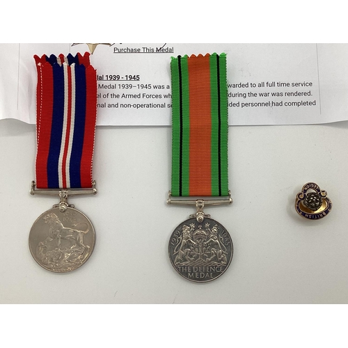 108 - Collection of WW1 & WW2 medals, to include Royal Air force Lancaster examples awarded to Ernest Norm... 