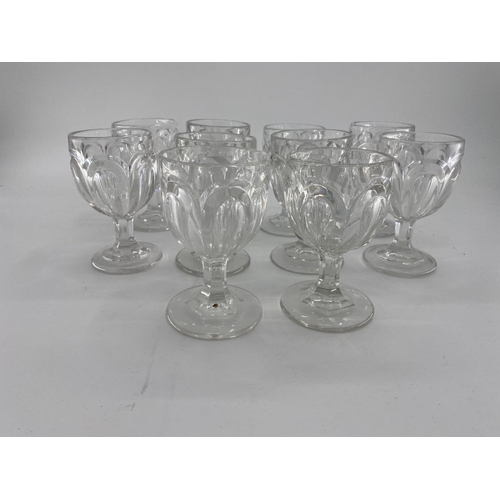 209 - Collection of good crystal glassware a similar set of  14 white wine glasses, 7 red wine, 7 similar ... 