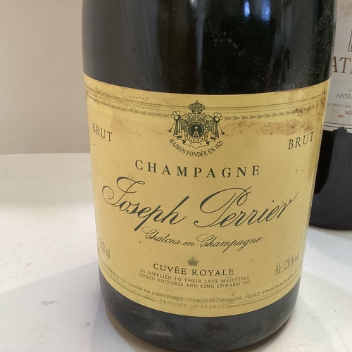 305 - Four bottles to include A Magnum of 2003 Chateau Lagrange Saint-Julien; A Magnum of Joseph Perrier B... 