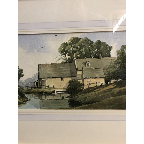 409 - John Stibbon, C20th English School Mountain Study one, Cumbria, watercolour on paper, 24 x 32cm, in ... 