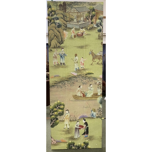 447 - A single De Gournay ex display panel, of a Chinese 