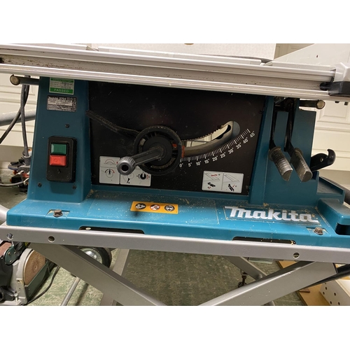 617 - Makita table saw (clearance of tools from a local retired woodworker, all PAT tested)