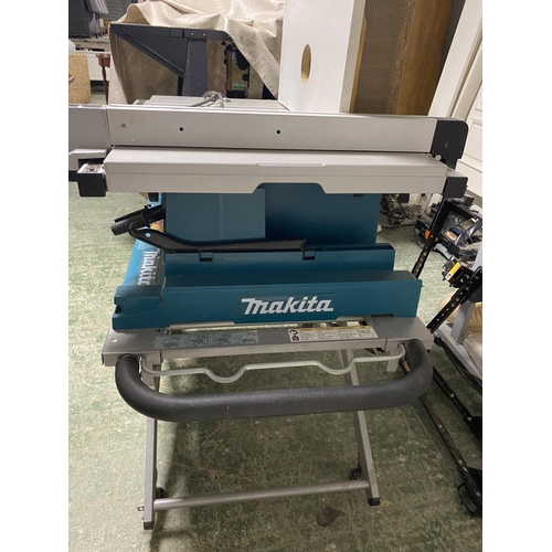 617 - Makita table saw (clearance of tools from a local retired woodworker, all PAT tested)