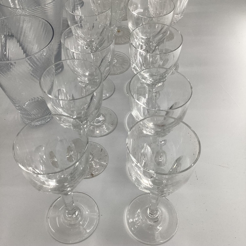 126 - A quantity of Tallo Glass drinking tumblers, 5 boxes of 6 (30)  (retails at approx 11 a box), and a ... 