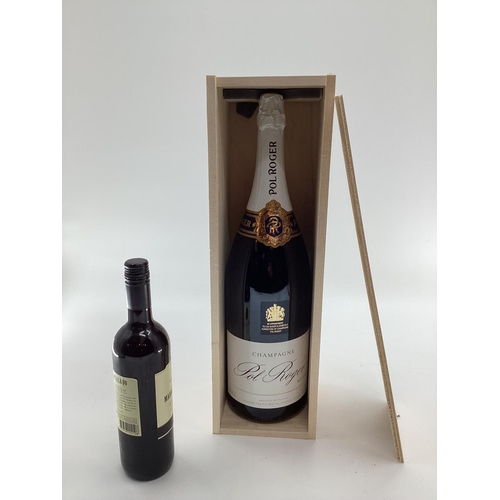 161 - Jeroboam of Pol Roger champagne, in original box