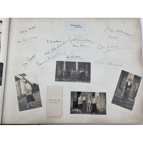 162 - Photograph album mainly depicting the life of the Underdown family in the 1920s, shooting parties, i... 