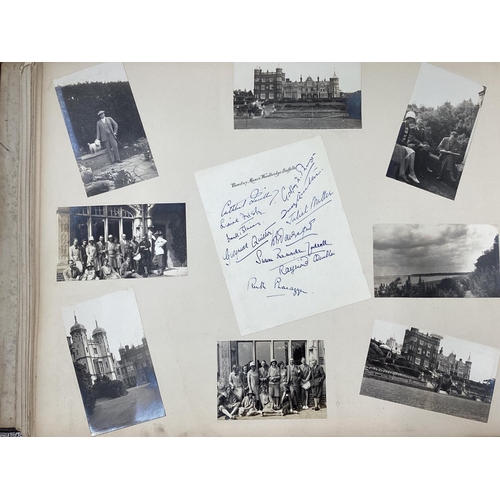 162 - Photograph album mainly depicting the life of the Underdown family in the 1920s, shooting parties, i... 