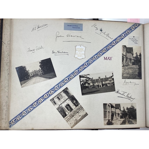 162 - Photograph album mainly depicting the life of the Underdown family in the 1920s, shooting parties, i... 