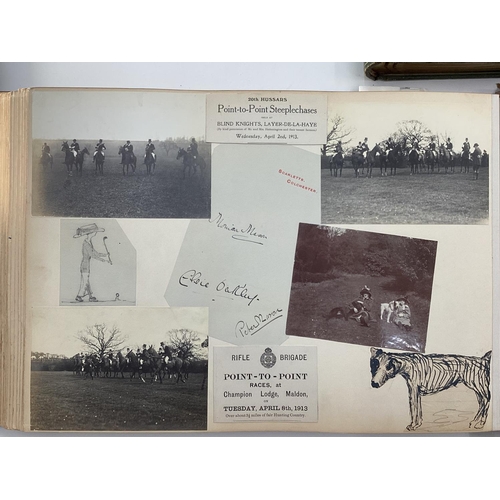 163 - Two Photograph albums mainly depicting the life of the Underdown family in the early 1900s, photos o... 