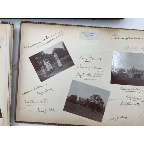 163 - Two Photograph albums mainly depicting the life of the Underdown family in the early 1900s, photos o... 