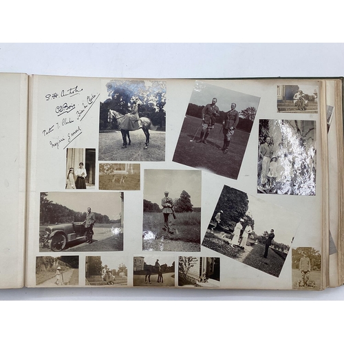 163 - Two Photograph albums mainly depicting the life of the Underdown family in the early 1900s, photos o... 