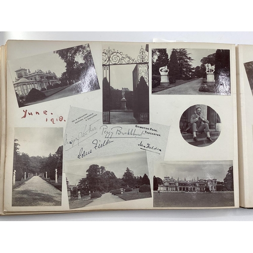 163 - Two Photograph albums mainly depicting the life of the Underdown family in the early 1900s, photos o... 