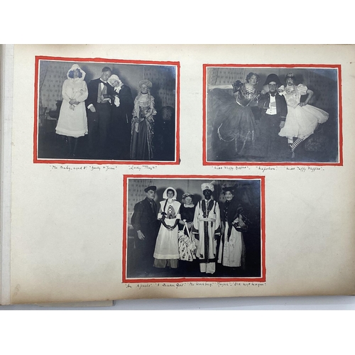 163 - Two Photograph albums mainly depicting the life of the Underdown family in the early 1900s, photos o... 