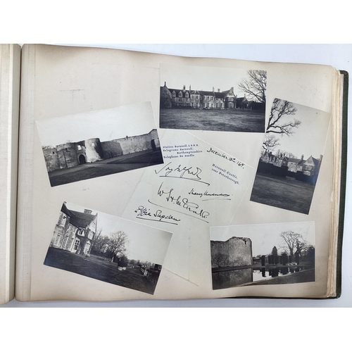 165 - 1920s / 1930s photograph album Underdown family various country houses including Milton Abbey, Bradw... 