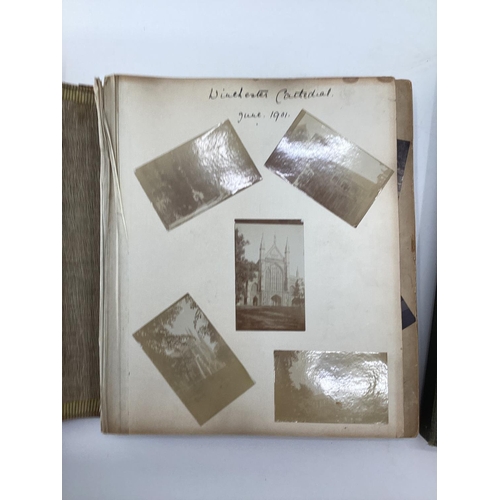 165 - 1920s / 1930s photograph album Underdown family various country houses including Milton Abbey, Bradw... 