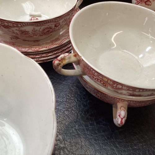 202 - A set of Royal Worcester Royal China Works part service (much wear etc) ; and a quantity of Masons, ... 