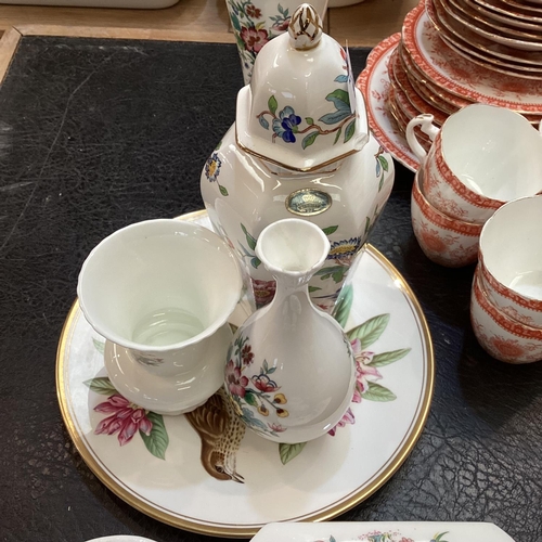 202 - A set of Royal Worcester Royal China Works part service (much wear etc) ; and a quantity of Masons, ... 