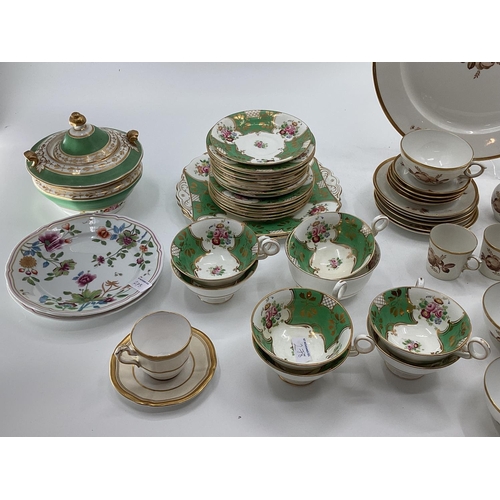 278 - A quantity of various china to include: Johnson Bros, Old Britain Castles; Royal Copenhagen coffee s... 