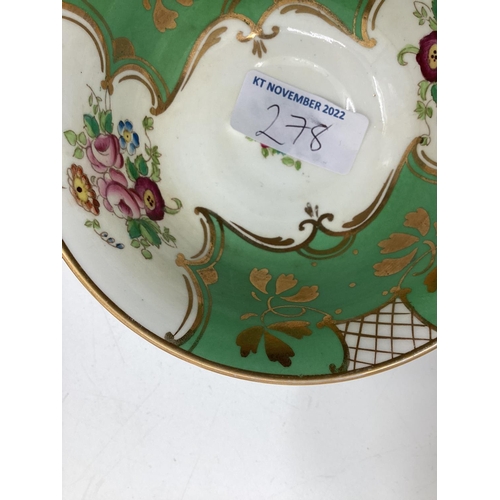 278 - A quantity of various china to include: Johnson Bros, Old Britain Castles; Royal Copenhagen coffee s... 