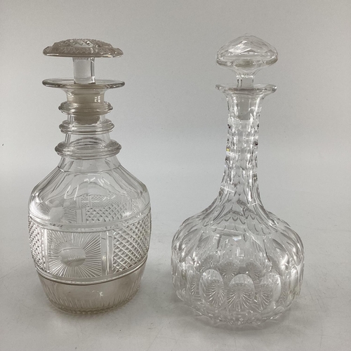 281 - A quantity of glasswares to include decanters, jugs, ice buckets etc