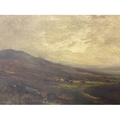 401 - WILLIAM ASHTON 1853-1927, Scottish school, 3 unframed oil on canvas of scottish country scenes, all ... 