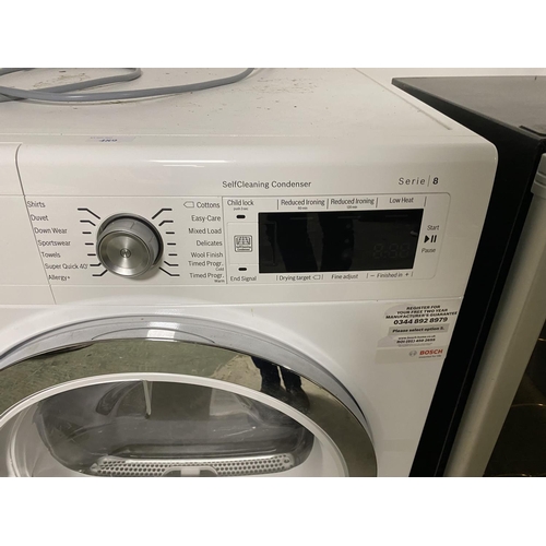 489 - Bosch machine  Tumble dryer - sold as seen - not tested - so buy at your own risk (it was working in... 