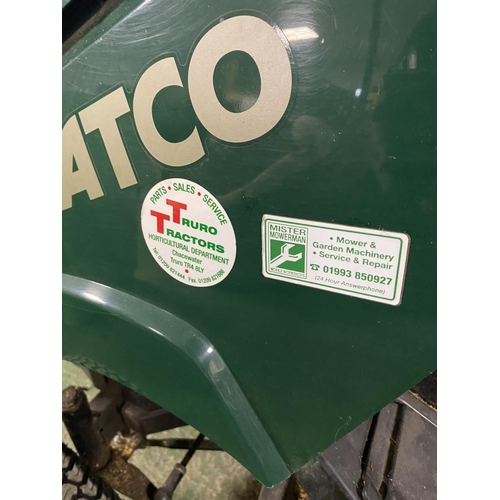 499 - GARDEN MACHINERY: ATCO GT36H garden ride on mower. Was working well during this summer, from the hou... 