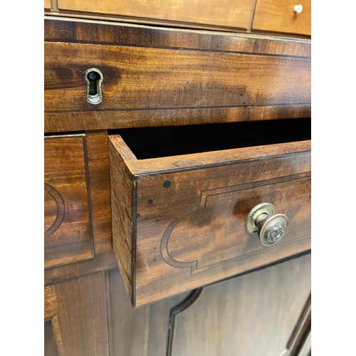 631 - Victorian roll top desk with fitted  interior , over a slide out writing surface above 2 drawers and... 